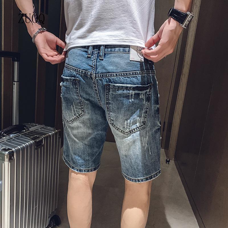 Yaz yeni Denim şort erkekler V - Streetwear Brand Shorts incelemesi ve fiyatı