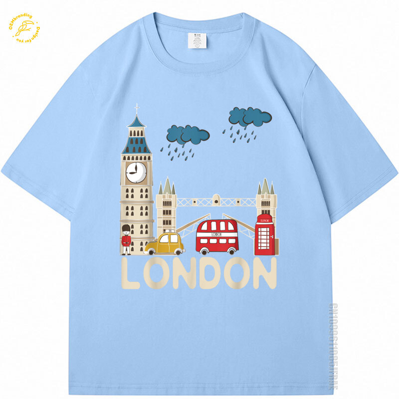 Yağmurlu Londra Tshirt Sevimli - Streetwear Brand London incelemesi ve fiyatı