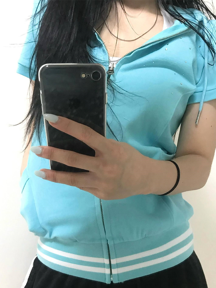 Kadın Y2K Hot Girl Fermuarlı K - Streetwear Brand Y2K incelemesi ve fiyatı