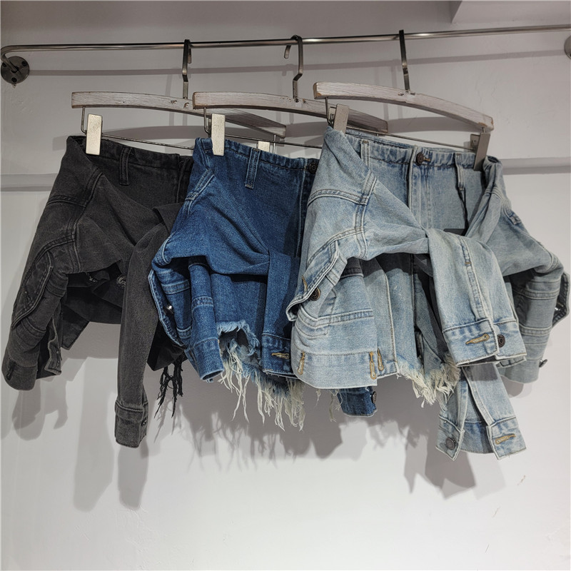Kot Şort Kadınlar İçin Vintage - Streetwear Brand Shorts incelemesi ve fiyatı