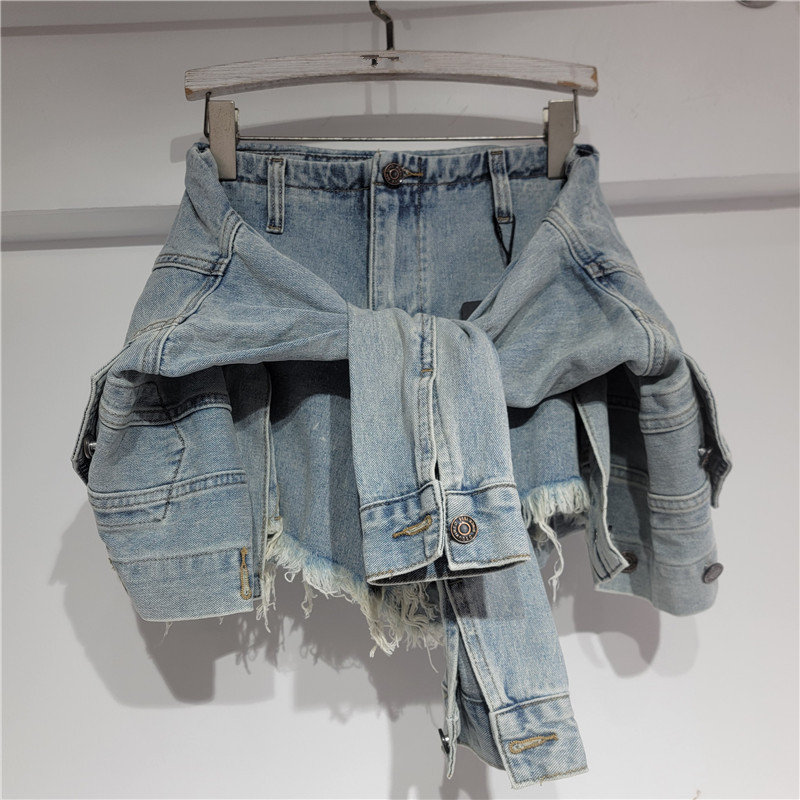 Kot Şort Kadınlar İçin Vintage - Streetwear Brand Shorts incelemesi ve fiyatı