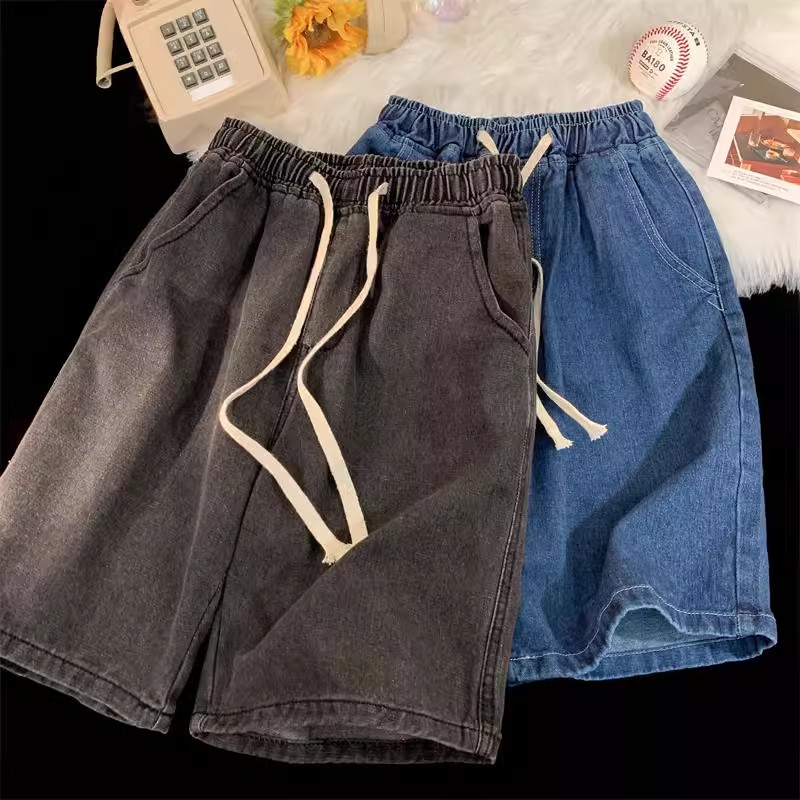 2026 Yeni Kore Tarzı Vintage E - Streetwear Brand Shorts incelemesi ve fiyatı