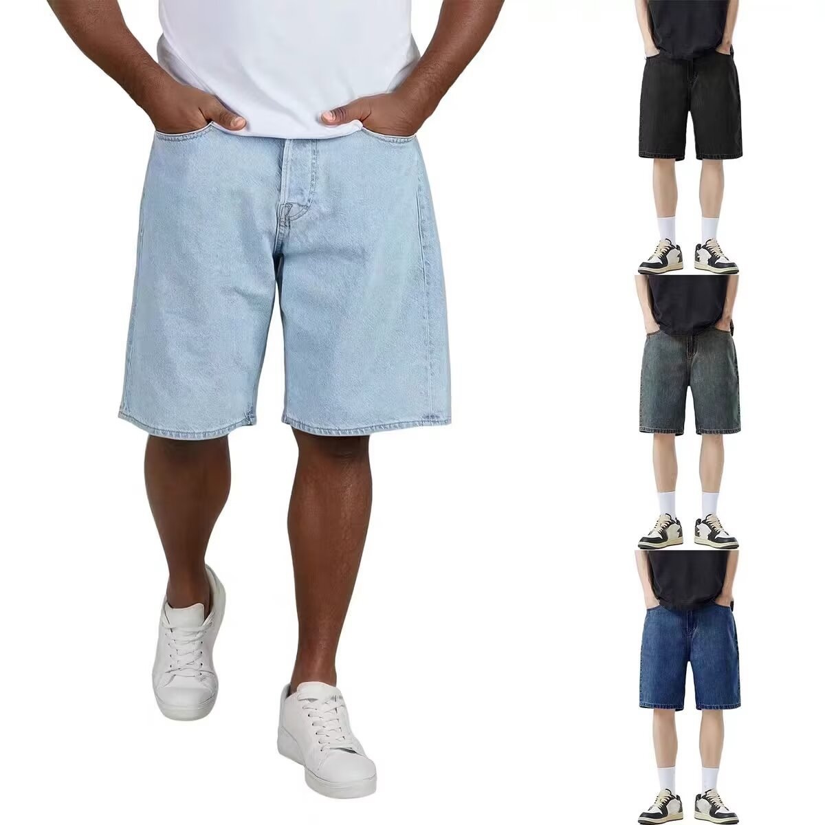 2026 Yeni Kore Tarzı Vintage E - Streetwear Brand Shorts incelemesi ve fiyatı