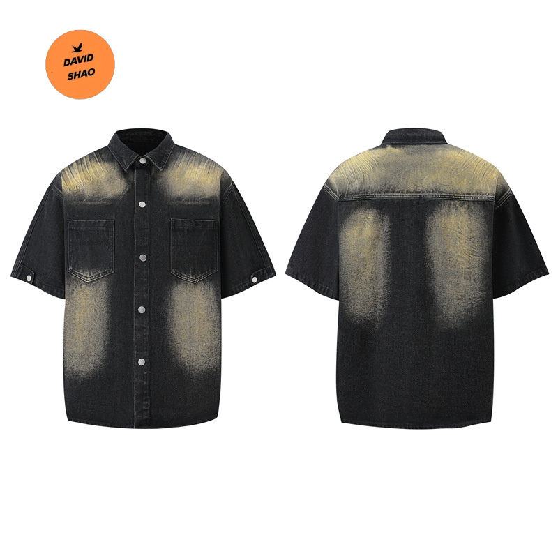 DAVIDSHAO Üstün Kalite AB ABD  - Streetwear Brand Shorts incelemesi ve fiyatı