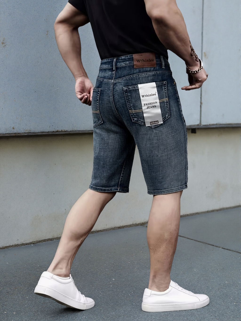 Wthinlee Yeni İş Erkek Kot Pan - Streetwear Brand Shorts incelemesi ve fiyatı